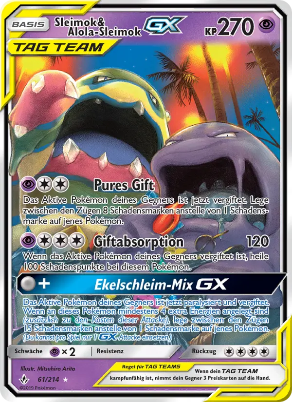 Sleimok & Alola-Sleimok GX - 61