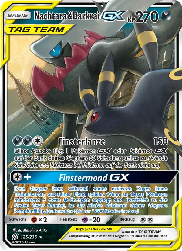 Nachtara & Darkrai GX - 125