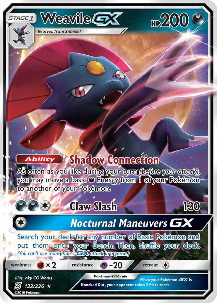 Weavile GX - 132