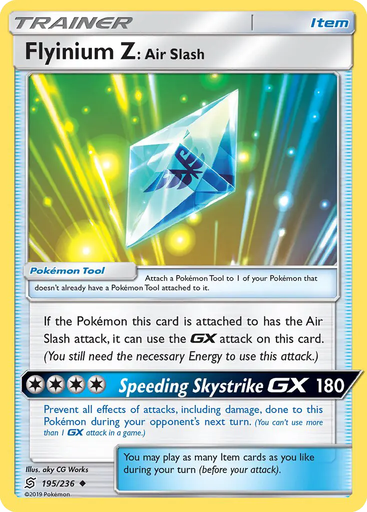Flyinium Z: Air Slash - 195