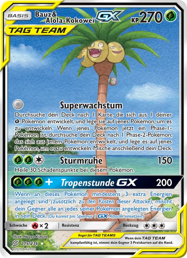 Bauz & Alola-Kokowei GX - 215
