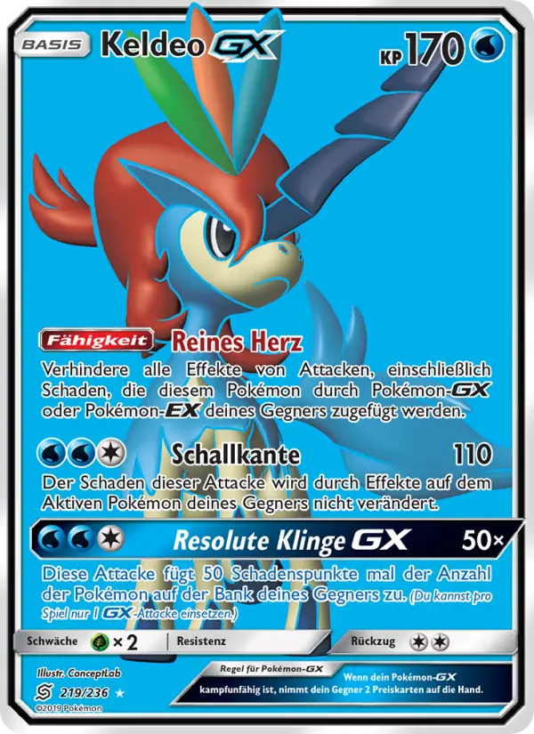 Keldeo GX - 219