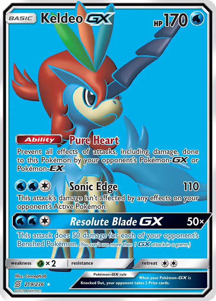 Keldeo GX - 219