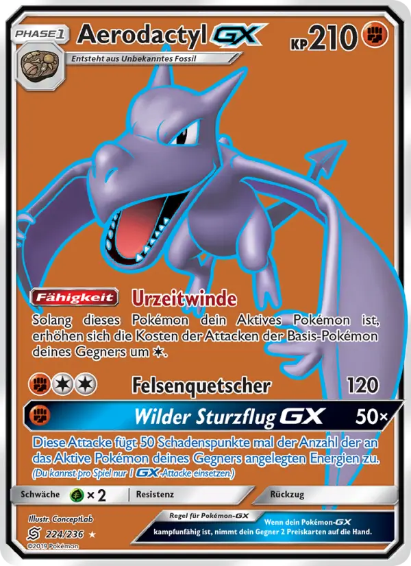 Aerodactyl GX - 224