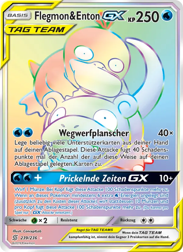 Flegmon & Enton GX - 239