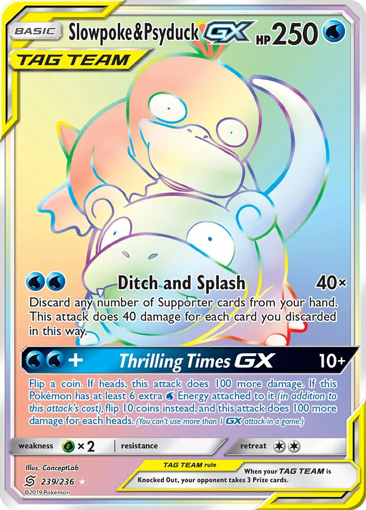 Slowpoke & Psyduck GX - 239