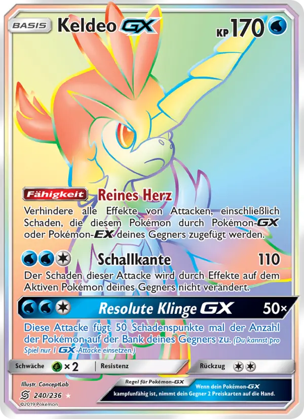Keldeo GX - 240