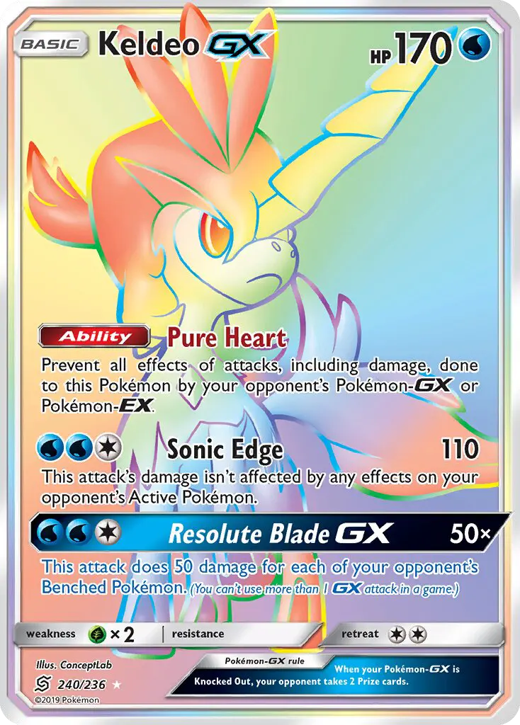 Keldeo GX - 240