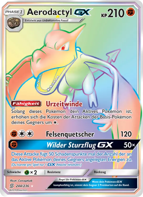 Aerodactyl GX - 244