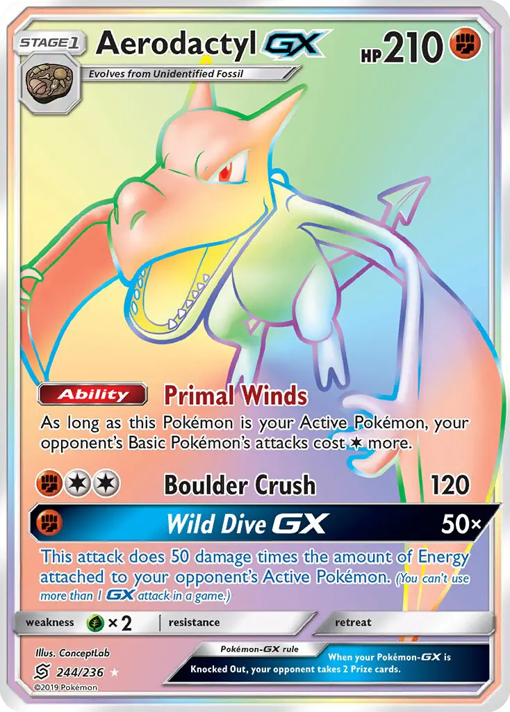Aerodactyl GX - 244