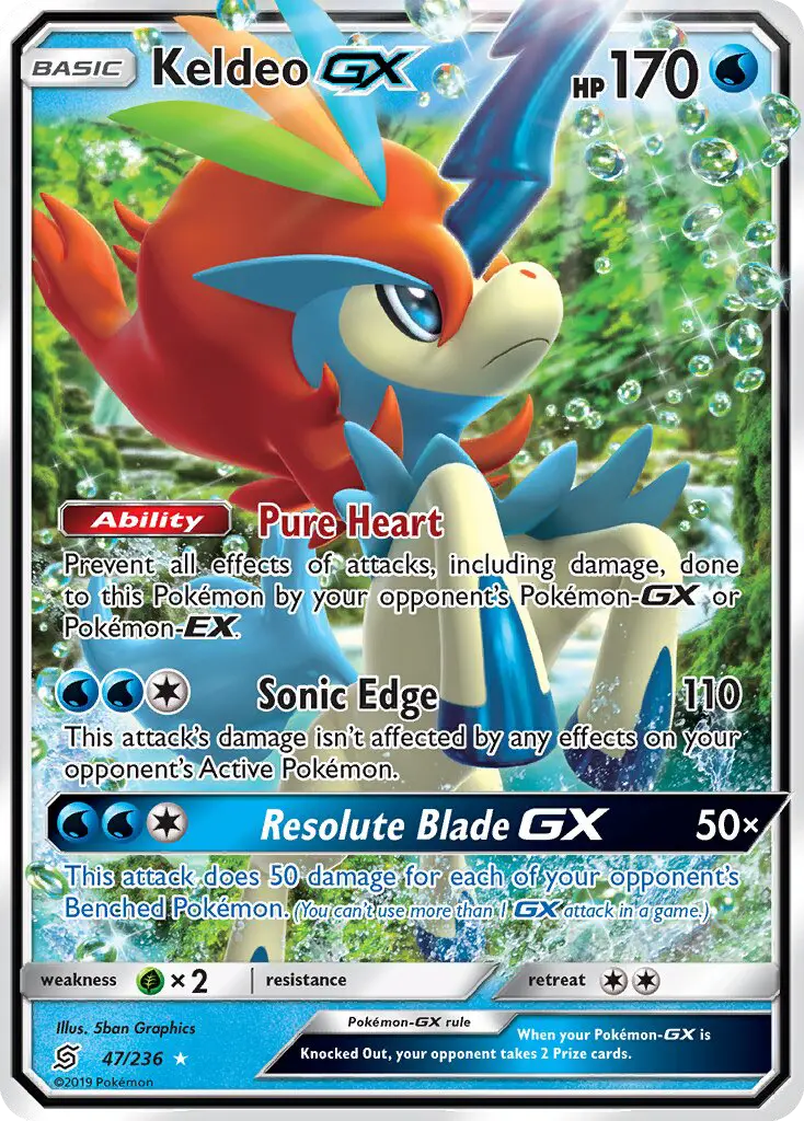 Keldeo GX - 47