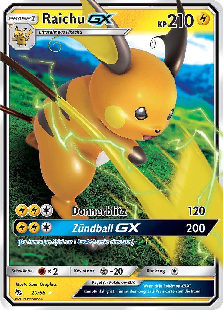 Raichu GX - 20
