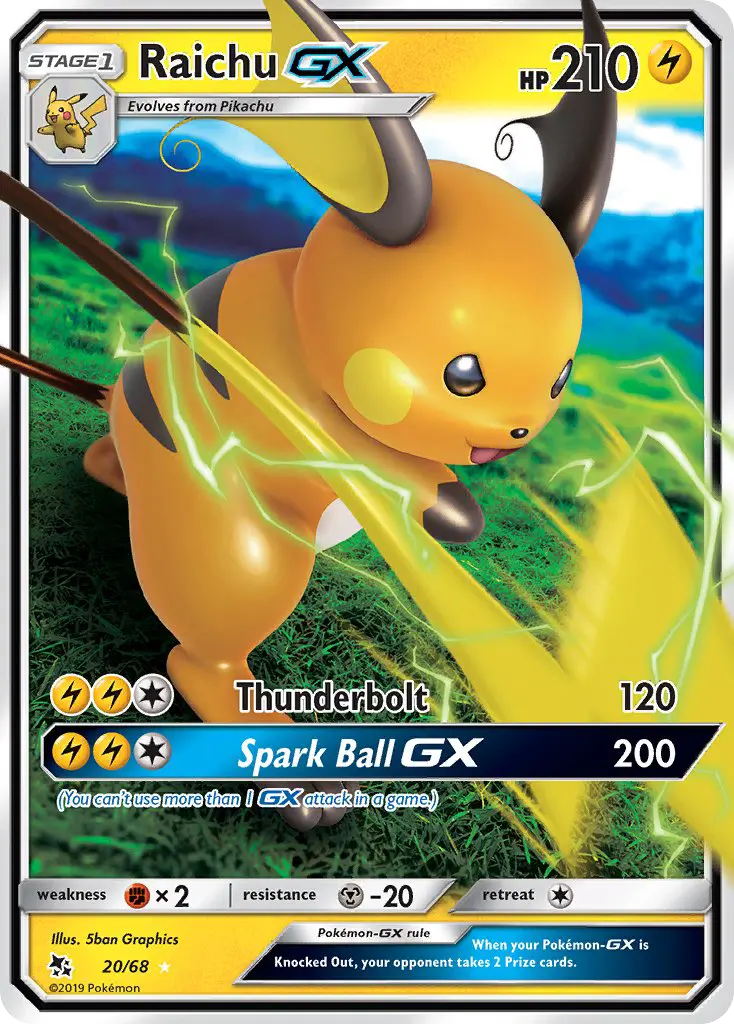 Raichu GX - 20