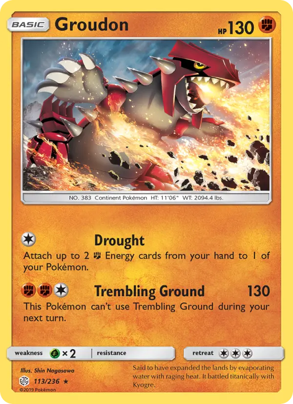 Groudon - 113