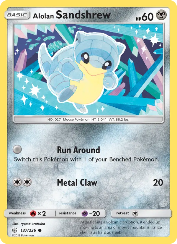 Alolan Sandshrew - 137