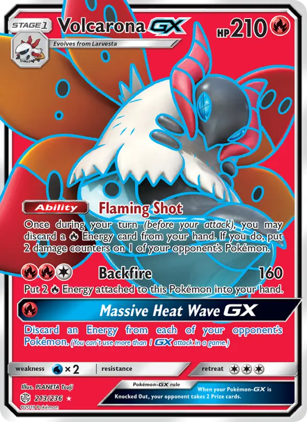 Volcarona GX - 213