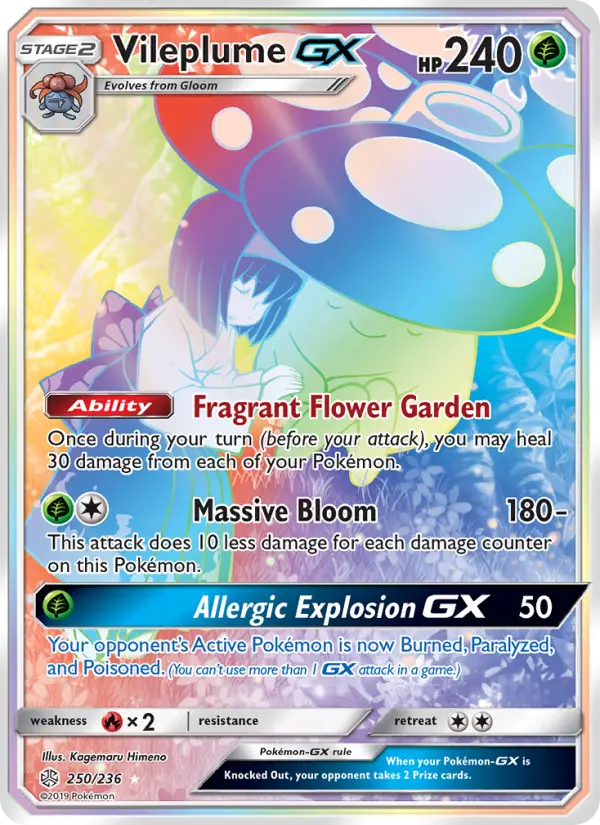 Vileplume GX - 250