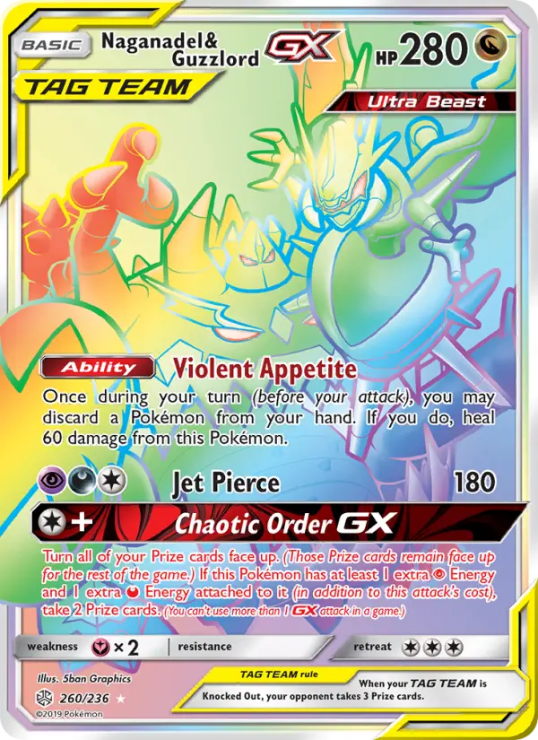Naganadel & Guzzlord GX - 260