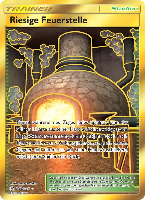 Riesige Feuerstelle - 263