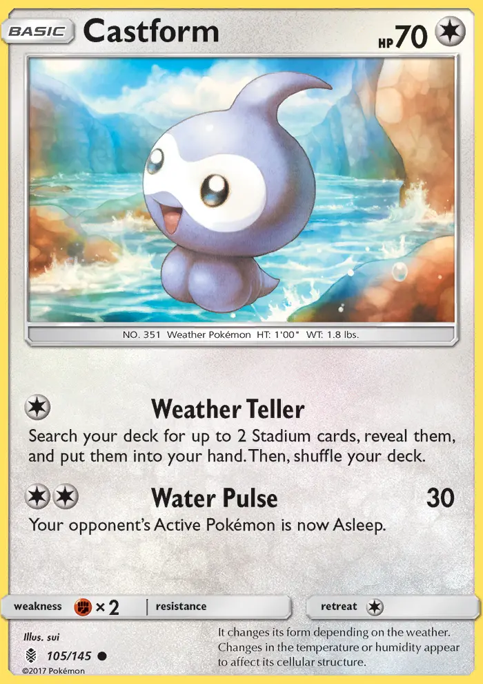 Castform - 105