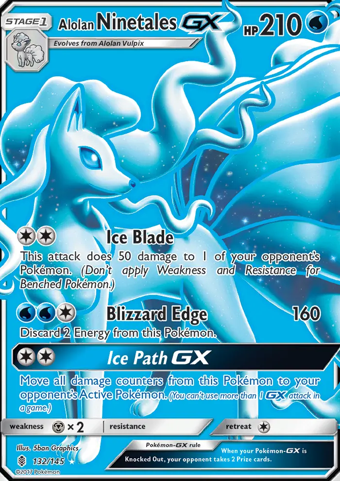 Alolan Ninetales GX - 132