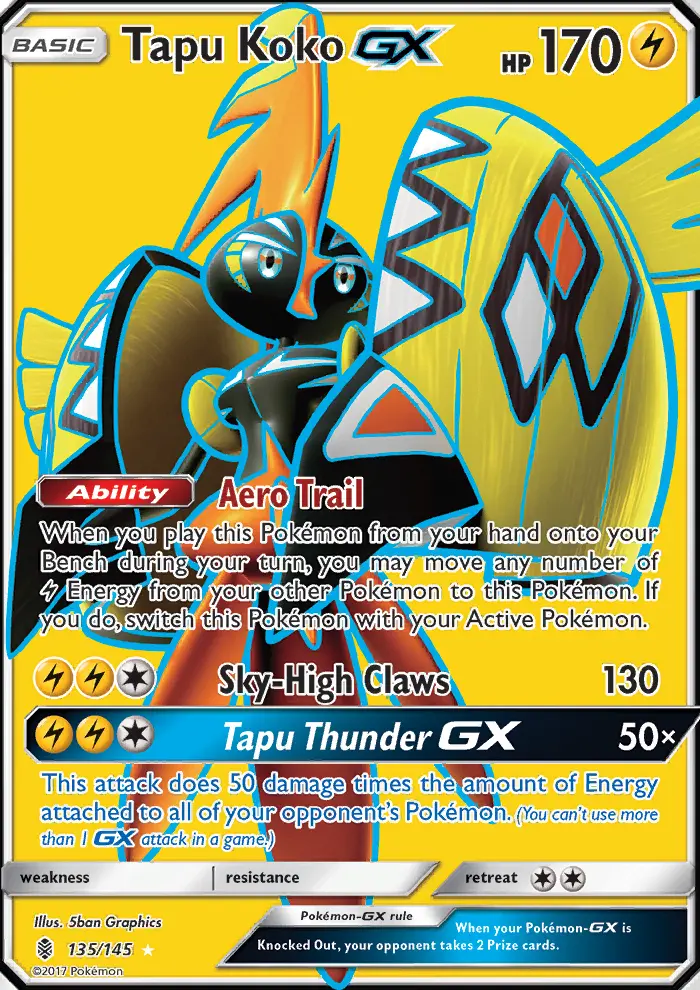 Tapu Koko GX - 135