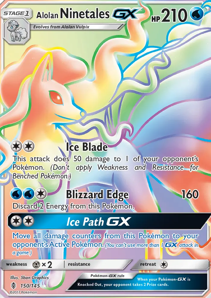 Alolan Ninetales GX - 150