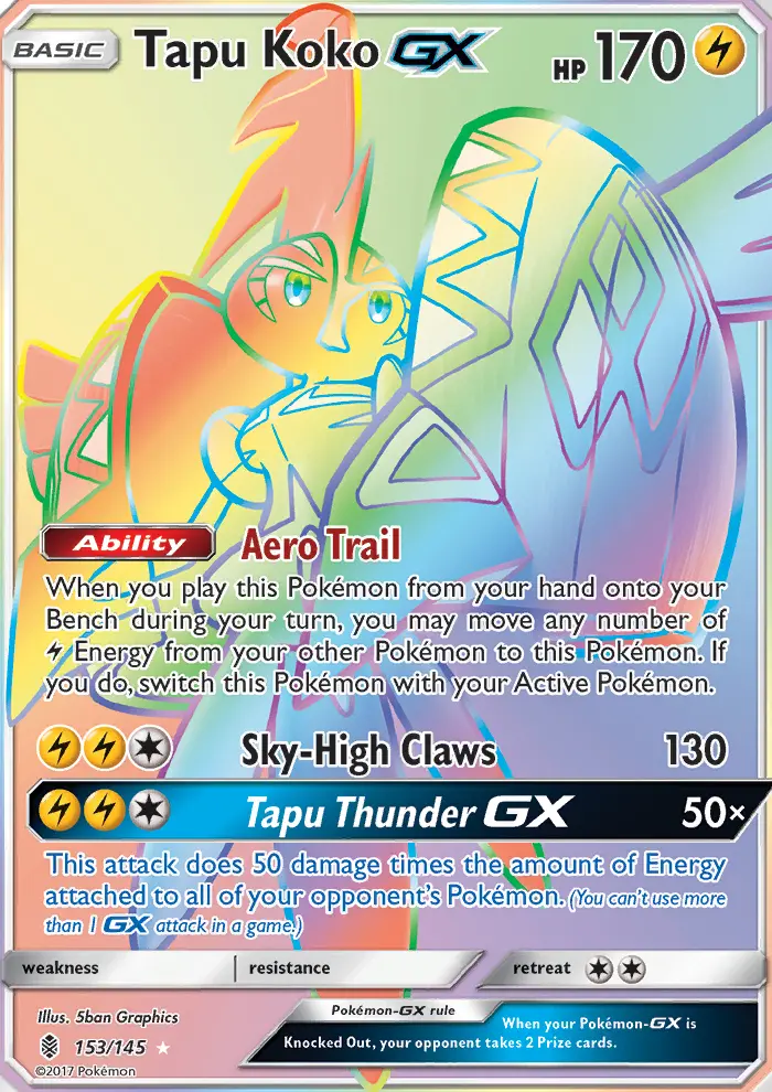 Tapu Koko GX - 153