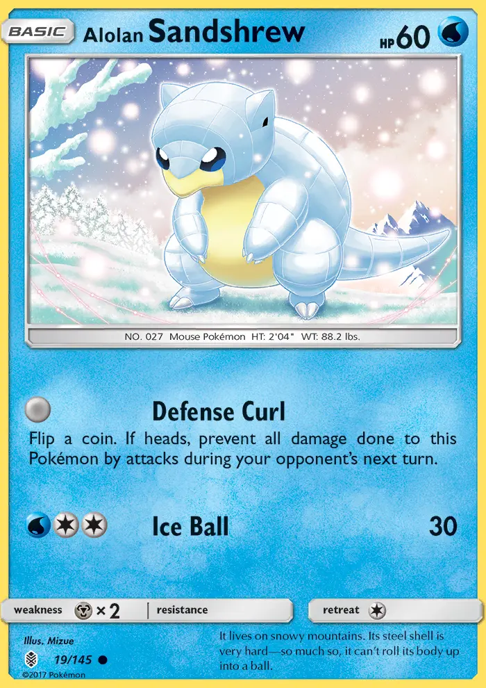 Alolan Sandshrew - 19