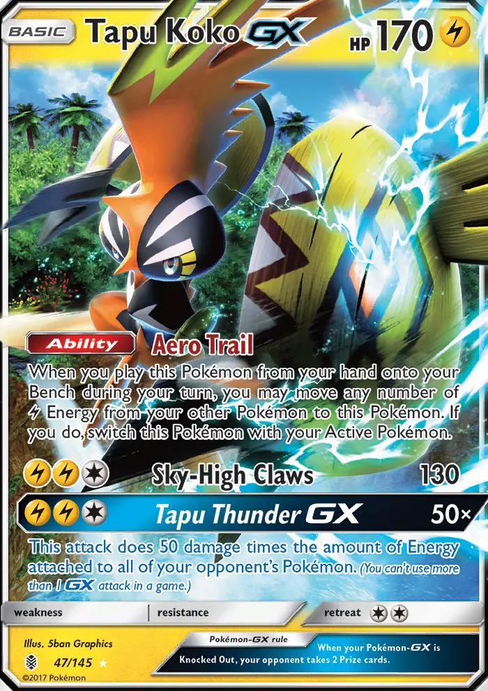 Tapu Koko GX - 47