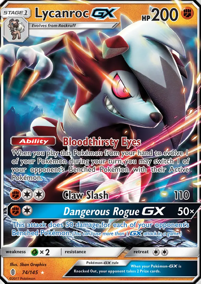 Lycanroc GX - 74