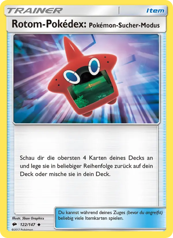 Rotom-Pokédex: Pokémon-Sucher-Modus - 122