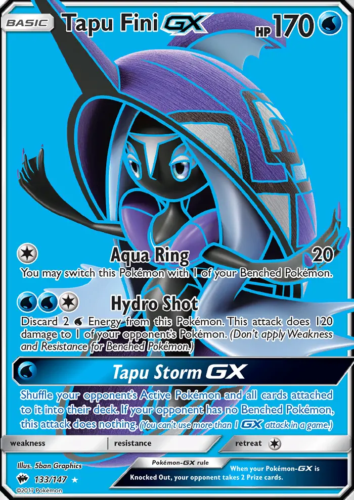 Tapu Fini GX - 133
