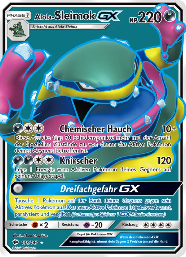 Alola-Sleimok GX - 138