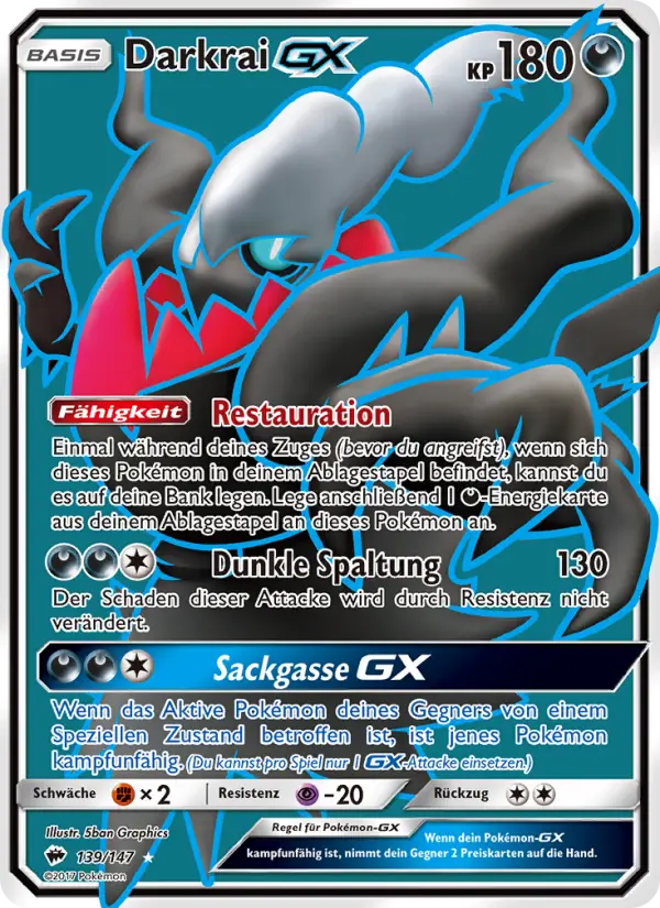 Darkrai GX - 139