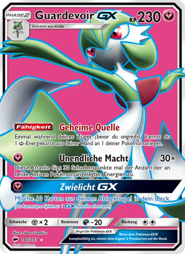 Guardevoir GX - 140