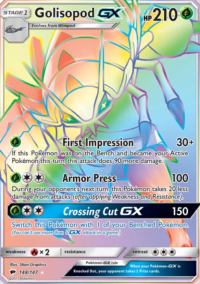 Golisopod GX - 148