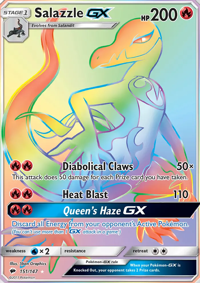 Salazzle GX - 151