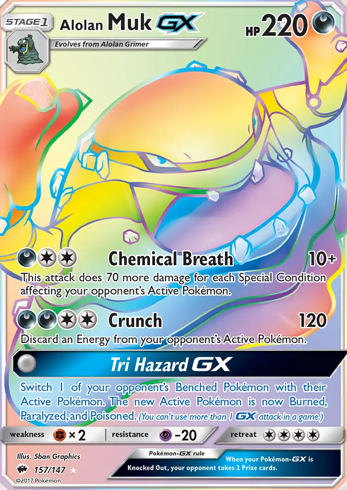 Alolan Muk GX - 157
