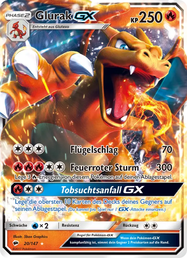 Glurak GX - 20