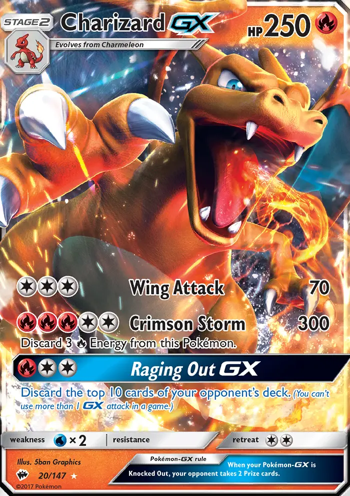 Charizard GX - 20