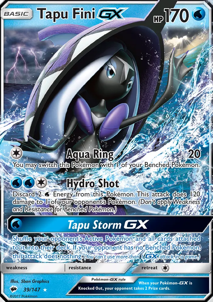 Tapu Fini GX - 39