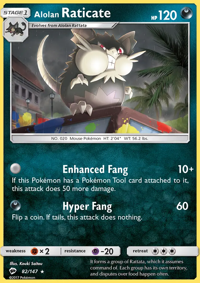 Alolan Raticate - 82