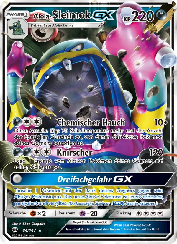 Alola-Sleimok GX - 84
