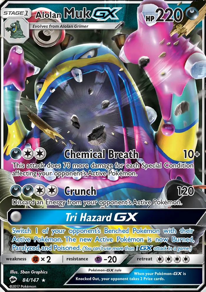 Alolan Muk GX - 84