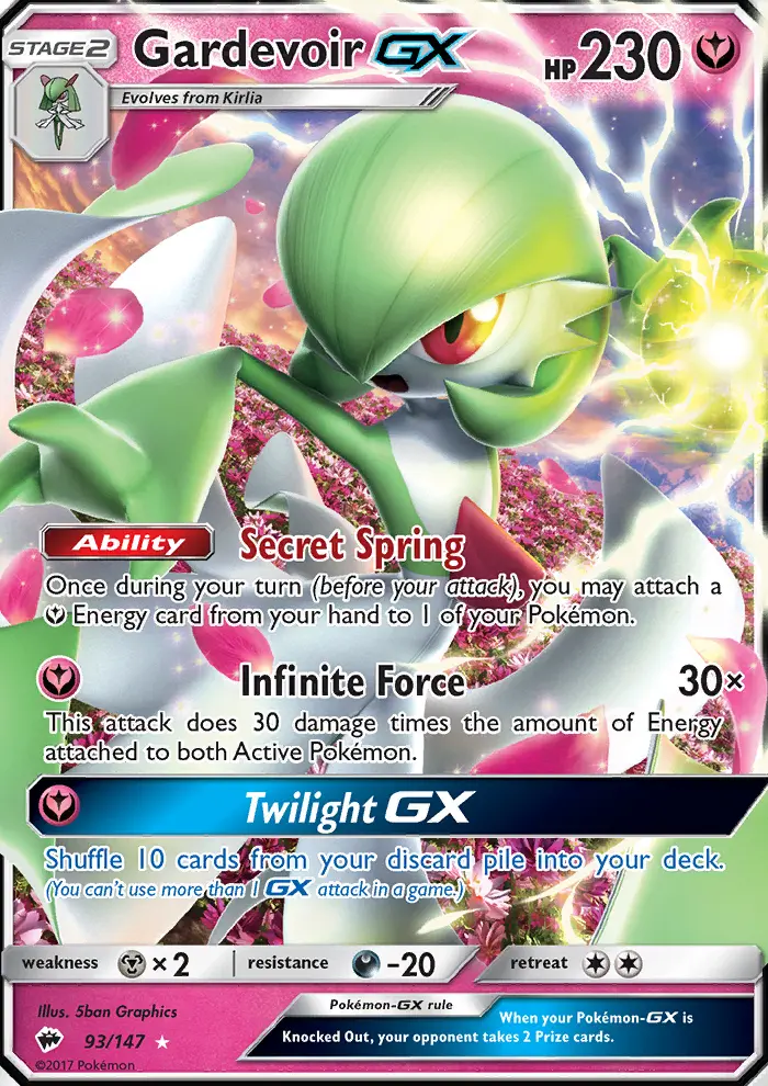 Gardevoir GX - 93