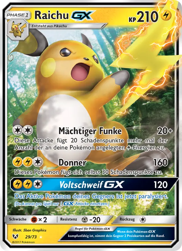 Raichu GX - 29