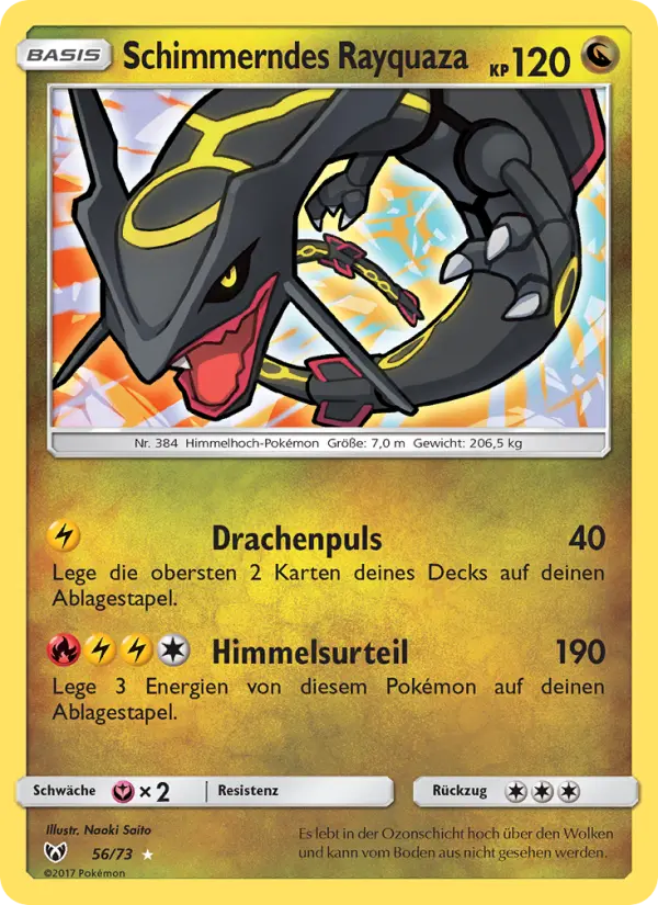 Schimmerndes Rayquaza - 56
