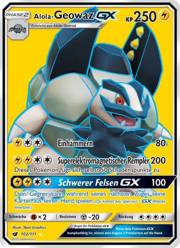 Alola-Geowaz GX - 102