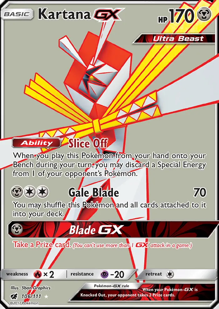 Kartana GX - 106